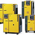 compresseur à vis / stationnaire / d'air - 2.2 - 22 kW, 0.26 - 3.5 m³/min, 8 - 15 bar | SX, AS series