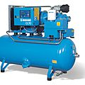 compresseur à vis / stationnaire / à injection d'huile / compact - 1.06 - 2.28 m³/min, 8 - 10 bar | CL, CLD series