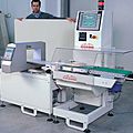 détecteur de métaux solution combinée / trieuse pondérale - CPSMD 400