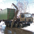 porte-conteneur autochargeur militaire - max. 45 t