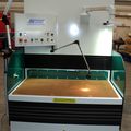table aspirante pour polissage / pour meulage -
