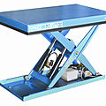 table élévatrice à ciseaux / hydraulique - 1 000 - 2 000 kg, max. 800 mm | EAX series