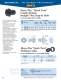 Heyco-Flex� �Quick Twist� Conduit Fittings Straight-Thru, Snap-In Hubs