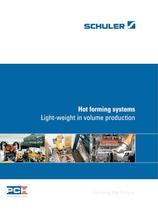 Hot forming systems