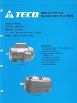 TECO Single-Phase Induction Motors