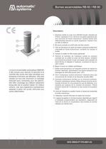borne escamotable RB 60/80