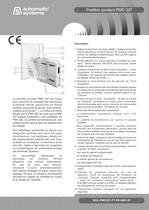 Portillons pivotants PMD 337