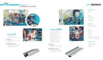 Lignes de soudage de profil�s et de tubes Dreistern - RS