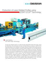 Production of Laser-Welded Profiles using Start-Stop Technology