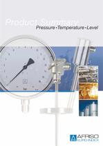 Pressure � Temperature � Level