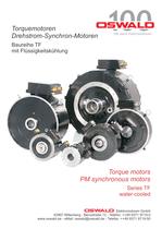 Torque motors - PM synchronous motors