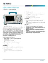 Oscilloscope Num Rique Tbs C Tektronix Portable Voies