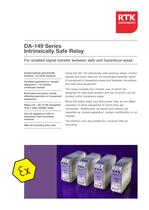 DA149 Intrinsically Safe Relays