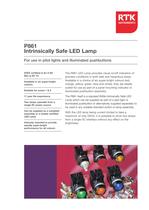 P861 Intrinsically Safe Illuminated Pushbuttons