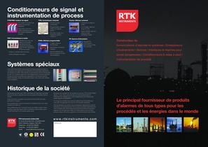 RTK Instruments Shortform Catalogue