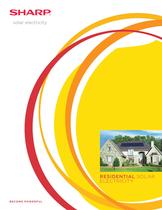 Residential Solar Electricity Products