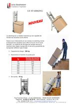 Diable motoris� pour escalier