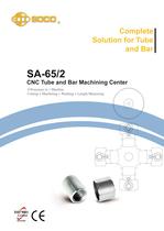 SOCO Taiwan - CNC Tube Cutting + Chamfering + Cleaning + Measuring in 1 machine