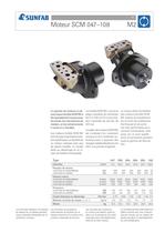 moteur hydraulique � pistons axiaux � cylindr�e fixe 