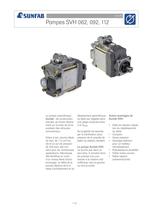 pompe hydraulique � d�bit variable 