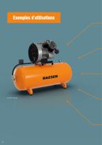 Compresseurs Pistons S Rie Eurocomp Kaeser Kompressoren Catalogue