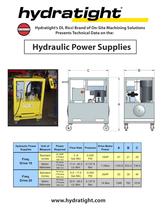 Hydraulic Power Supply Units