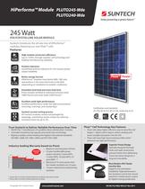 Wde HiPerforma� (240 watts-245 watts)
