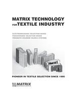 MATRIX Textile Division - MATRIX Technology for Textile Industry