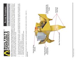 3 Tine Scrap Grapple - Self Contained