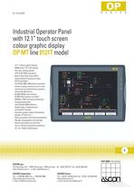 Industrial operator panel