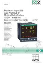 R�gulateur de proc�d� avec PROFIBUS DP