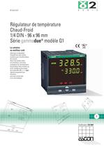 R�gulateur de temp�rature Chaud-Froid 1/4 DIN - 96 x 96 mm