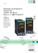 R�gulateur de temp�rature Chaud-Froid 1/8 DIN - 48 x 96 mm