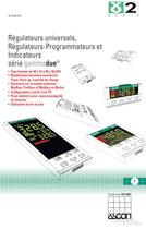 S�rie Gammadue  - R�gulateur Universels, R�gulateurs-Programmables et Indicateurs