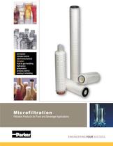 Microfiltration Filtration Products for Food and Beverage Applications
