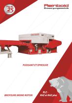 Broyeur � alimentation horizontale RHZ 400 - 1300S
