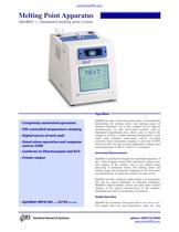 OptiMelt Automated Meling Point System