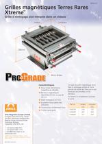 ProGrade Grille � nettoyage ais� int�gr�e dans un ch�ssis