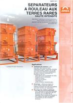 Separateurs a Rouleau Aux Terres Rares