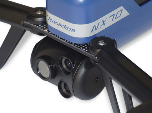 Drone micro - NX70 - Novadem - quadrirotor / de surveillance / d ...