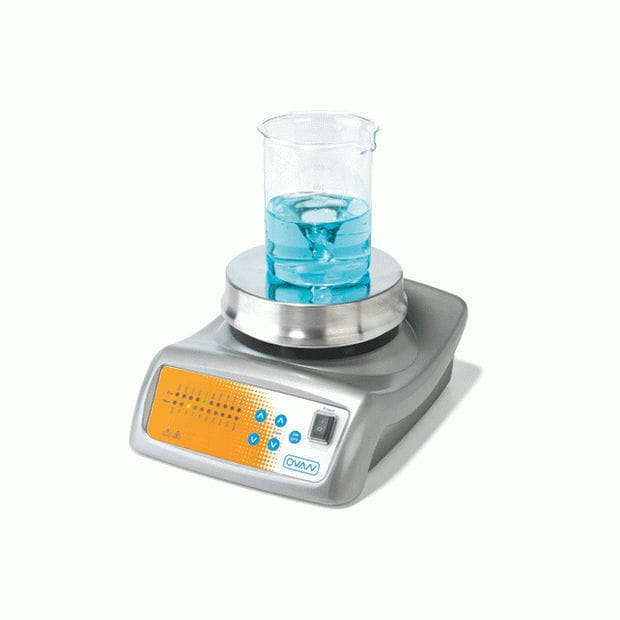 Agitateur Magnétique Portable 25W 0-2400 Tr/min 1000ml - Laboratoire Et Usage Professionnel