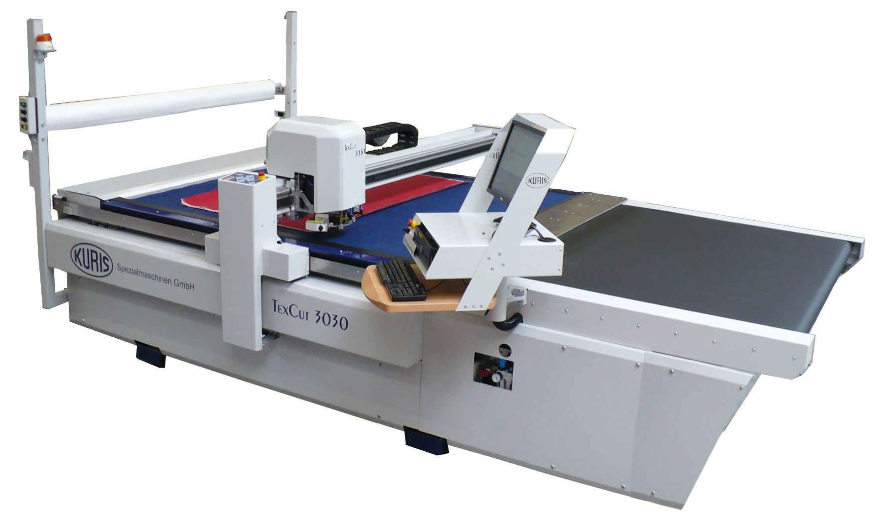 Machine de découpe à couteau TEXCUT C 3030 KURIS Spezialmaschinen pour tissus / CNC