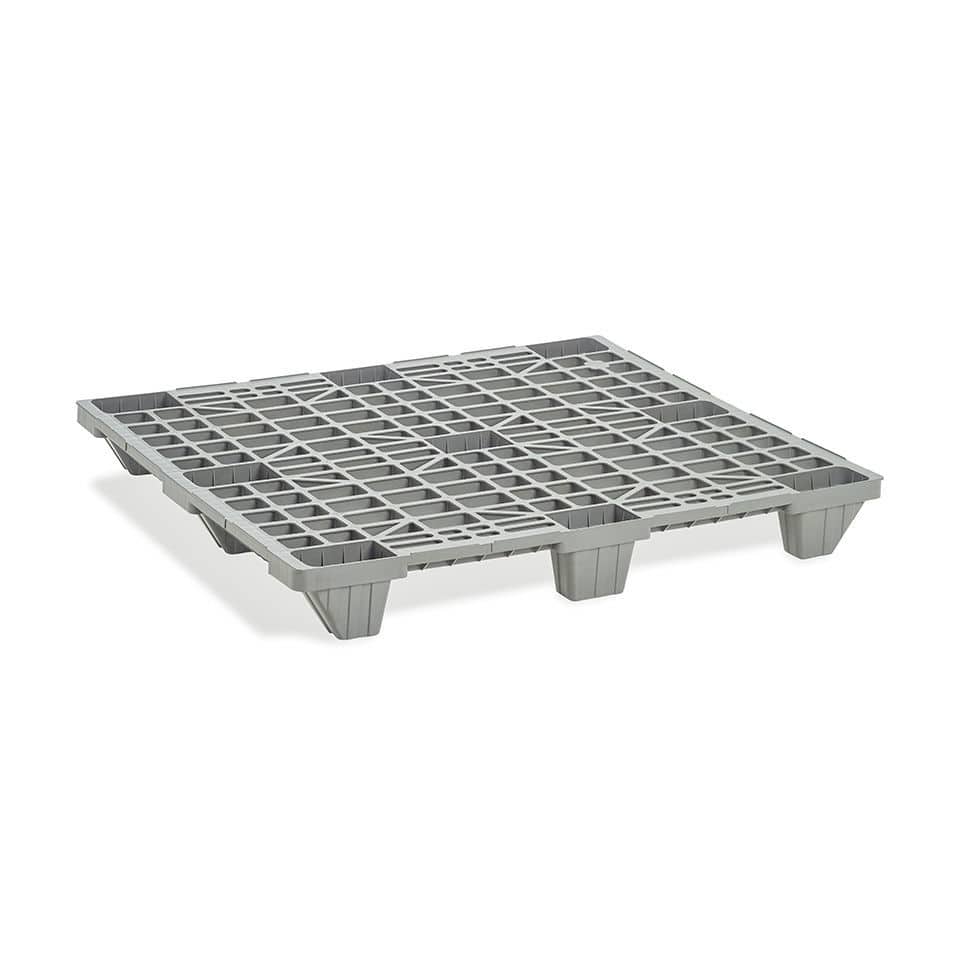 Palette gerbable BASIC 1210O9 NAECO en plastique recyclé / Euro