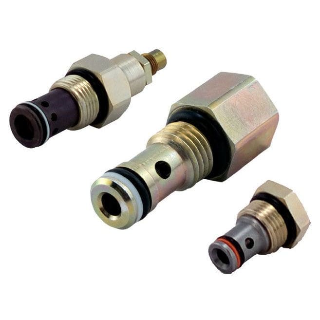 Soupape Anti-retour 1/2" BSPP - À Ressort, Couleur Or, Pour Circuits Hydrauliques