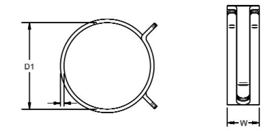 Mishimoto Mmclamp-4 T-bolt Pince En Acier Inoxydable