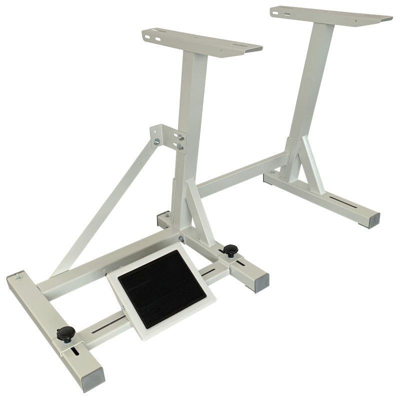 Support Réglable Pour Machine De Découpe (2 Pièces) | Acier Inoxydable 201 + Rouleaux Nylon | Hauteur 1.8-5.1 Cm - 13