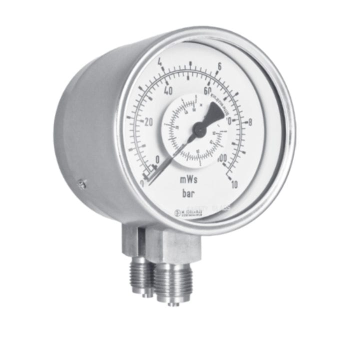 Manomètre différentiel DR20 series Manfred Jünemann Mess und