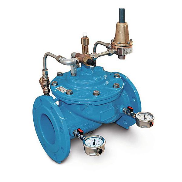 DN20 Reducteur De Pression D'eau En Laiton Avec Manomètre De Soupape De
