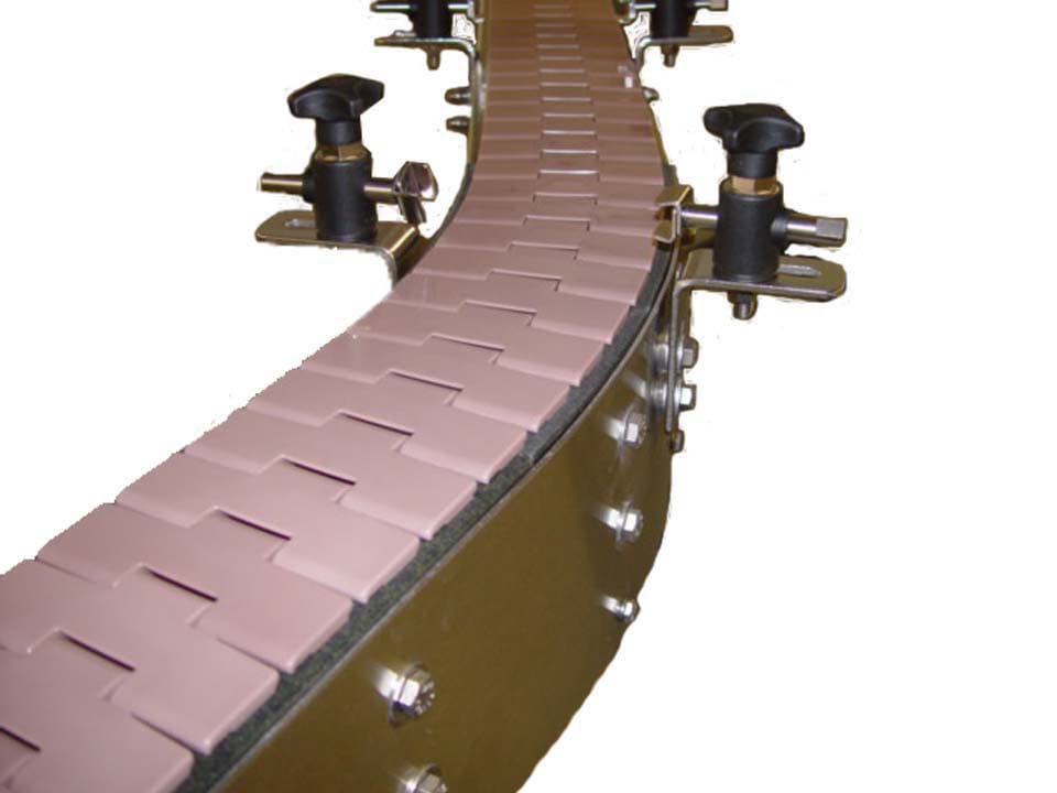 Bande de convoyeur modulaire / en plastique / industrielle KLEENLine