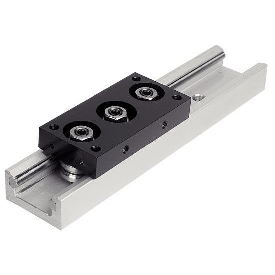 Guidage linéaire à galets B2GGLMEN Michaud Chailly en acier